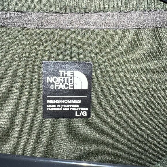 The North Face Thermal 3D Knit Spandex Zip Jacket Green NF0A2TDD Mens Large - Picture 5 of 6